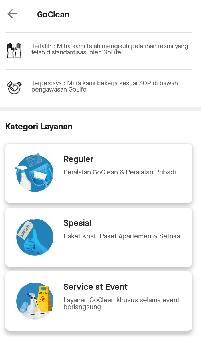 Review GoClean : Solusi Rumah Bersih Saat Kepepet - Hanallecious Stories